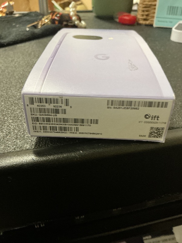 Photo 1 of Google Pixel 9a with Gemini - Unlocked Android Smartphone with Incredible Camera and AI Photo Editing, All-Day Battery, and Powerful Security - Iris - 128 GB