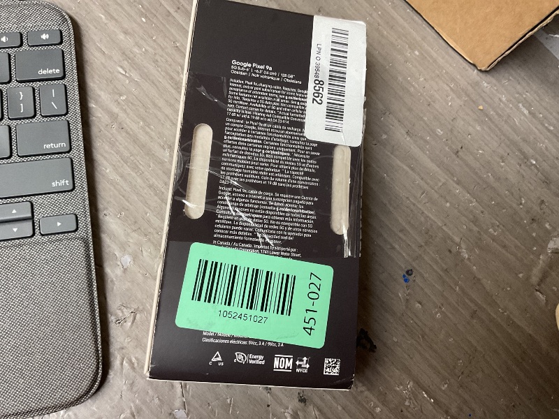 Photo 1 of Google Pixel 9a with Gemini - Unlocked Android Smartphone with Incredible Camera and AI Photo Editing, All-Day Battery, and Powerful Security - Obsidian - 128 GB