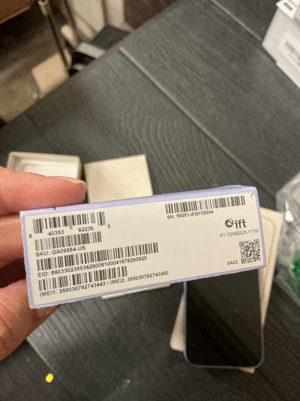 Photo 1 of Google Pixel 9a with Gemini - Unlocked Android Smartphone with Incredible Camera and AI Photo Editing, All-Day Battery, and Powerful Security - Iris - 128 GB