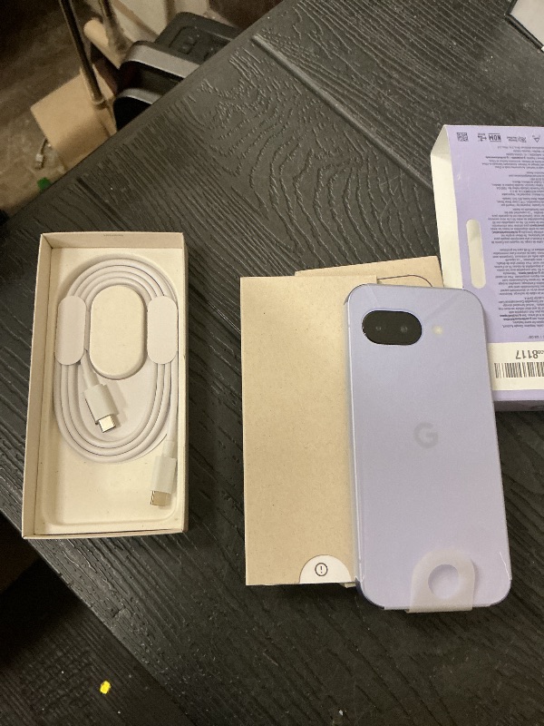 Photo 1 of Google Pixel 9a with Gemini - Unlocked Android Smartphone with Incredible Camera and AI Photo Editing, All-Day Battery, and Powerful Security - Iris - 128 GB