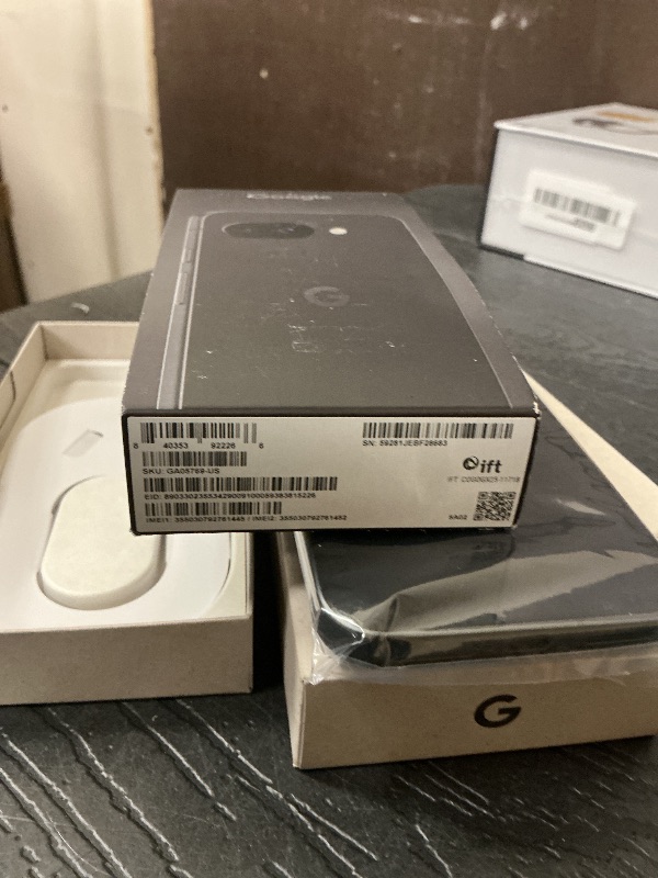 Photo 1 of Google Pixel 9a with Gemini - Unlocked Android Smartphone with Incredible Camera and AI Photo Editing, All-Day Battery, and Powerful Security - Obsidian - 128 GB