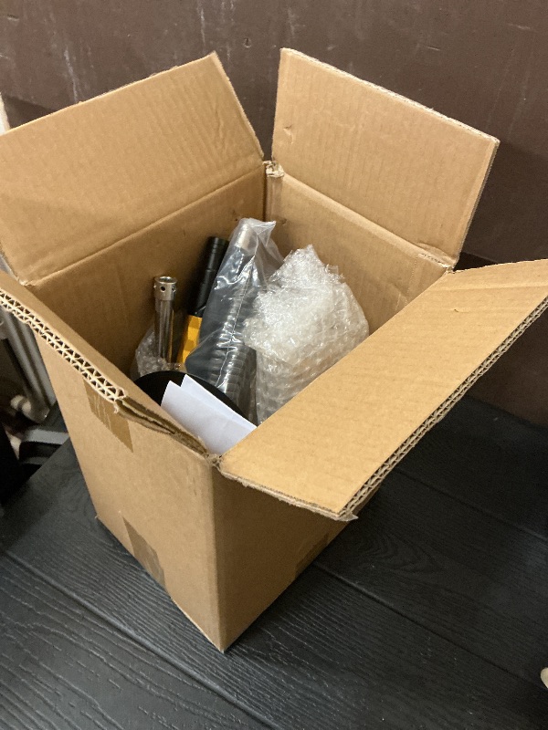 Photo 1 of 22'' Hookah Set With Everything - Modern Colored Glass Vase, Ceramic Bowl, HMD, Heavy Duty Coal Tongs, Leather Silk Hose?feidao?