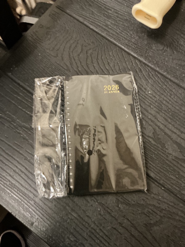 Photo 1 of 2026 Pocket Calendar/Planner - Weekly & Monthly Pocket Planner for Purse, Jan. 2026 - Dec. 2026, 6.8" x 4.1", Strong Twin - Wire Binding, Plastic Cover