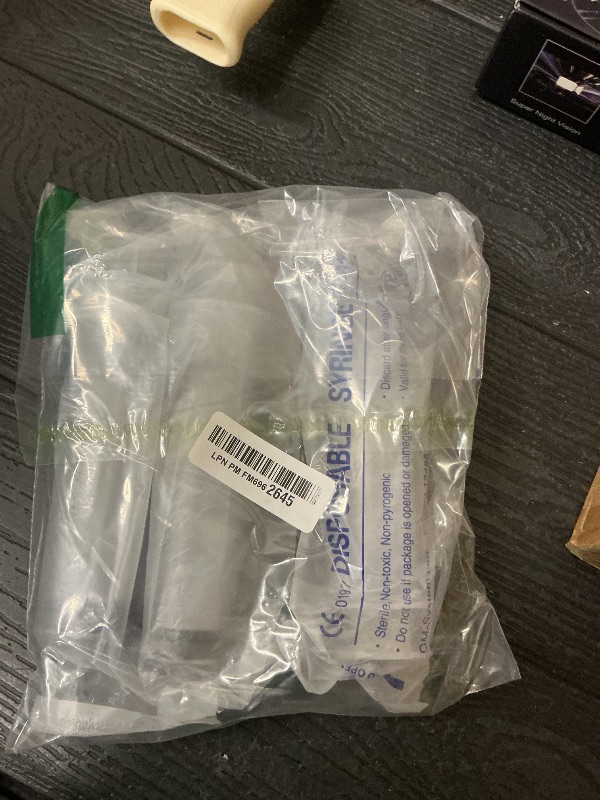 Photo 1 of 3 Pack 100ml Syringes with 14G 1.0'' Blunt Tip Needles and Storage Caps(Luer Lock), Plastic Reusable Syringe for Glue Applicator, Oil Dispensing Multiple Uses…