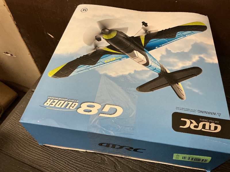 Photo 1 of 4DRC G8 Foam RC Plane Remote Control Airplane for Kids Adults, RC Airplane Helicopter Fighter Jet with 6-Axis Gyro, Light, Helicopter Plane Toy Gifts for Adults Kids Beginners