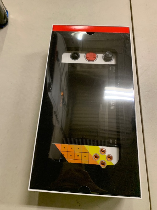 Photo 1 of My Arcade Atari Gamestation Go: Rechargeable Battery, Over 200+ Preloaded Retro Video Games Including Pac-Man, Atari: Recharged, & Balls of Steel, Wifi,Smartglow, 7 inch Display,