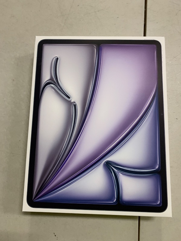 Photo 1 of Apple iPad Air 13-inch with M3 chip Built for Apple Intelligence, Liquid Retina Display, 128GB, 12MP Front/Back Camera, Wi-Fi 6E, Touch ID, All-Day Battery Life — Space Gray