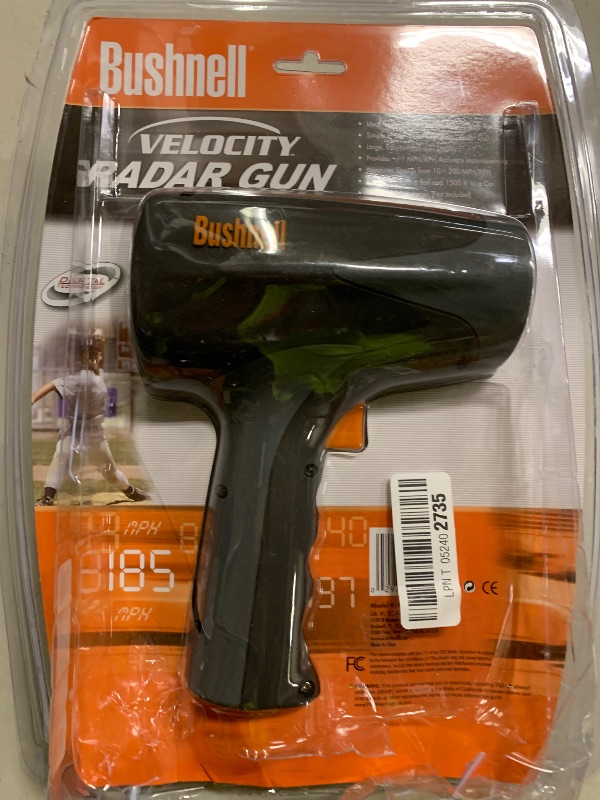 Photo 1 of Bushnell Velocity Speed Gun - Accurate Handheld Radar for Sports, Racing, and Traffic Monitoring