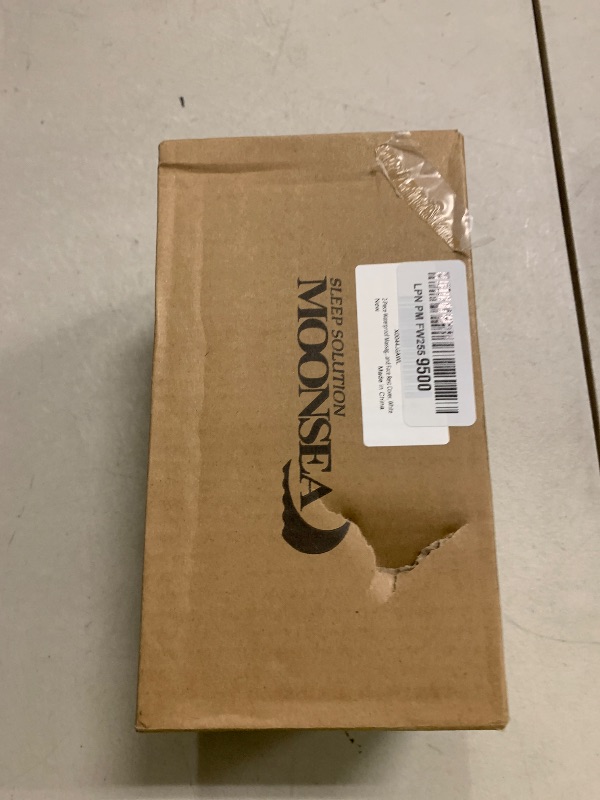 Photo 1 of 2-Piece Waterproof Massage Table Sheet Set, Extra Soft, Cushy, for Massage Tables, Includes Massage Fitted Sheet and Face Rest Cover, White