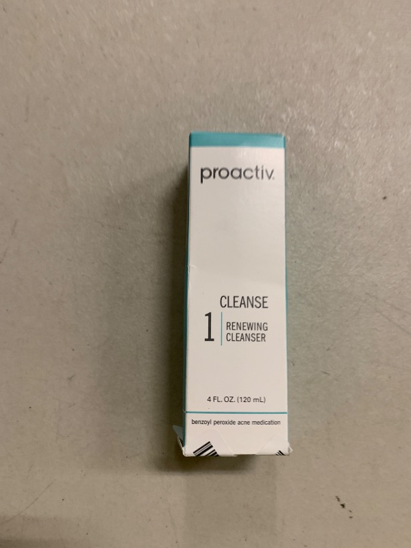 Photo 1 of Proactiv Acne Cleanser - Benzoyl Peroxide Face Wash and Acne Treatment - Daily Facial Cleanser and Hyularonic Acid Moisturizer with Exfoliating Beads - 60 Day Supply, 4 Fl Oz