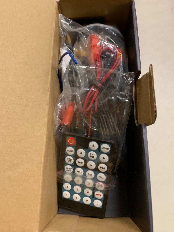 Photo 1 of 2026 Single Din Car Stereo with Wireless Apple CarPlay & Android Auto, 7-inch HD Motorized Flip-Out Touchscreen Head Unit, Bluetooth 5.1, Type-A Fast Charge, Backup Camera, DSP, AM/FM Radio Receiver