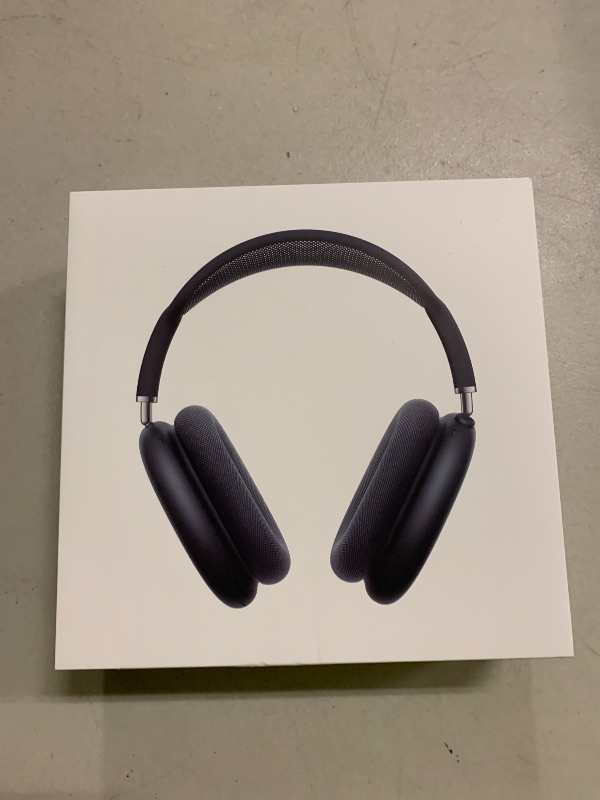 Photo 1 of Apple AirPods Max Wireless Over-Ear Headphones, Pro-Level Active Noise Cancellation, Transparency Mode, Personalized Spatial Audio, USB-C Charging, Bluetooth Headphones for iPhone - Midnight