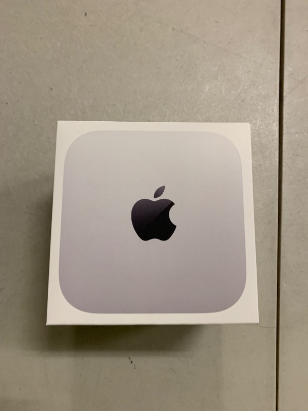 Photo 1 of Apple 2024 Mac mini Desktop Computer with M4 chip with 10?core CPU and GPU: Built for Apple Intelligence, 16GB Unified Memory, 256GB SSD Storage, Gigabit Ethernet. Works with iPhone/iPad