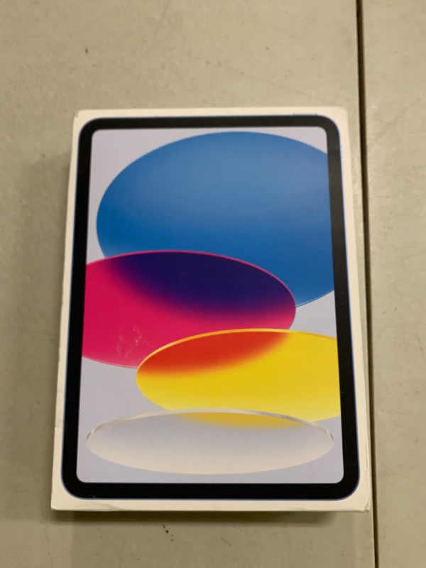 Photo 1 of Apple iPad 11-inch: A16 chip, 11-inch Model, Liquid Retina Display, 128GB, Wi-Fi 6, 12MP Front/12MP Back Camera, Touch ID, All-Day Battery Life — Blue