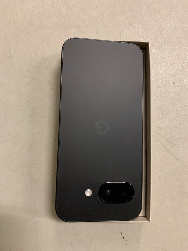 Photo 1 of Google Pixel 9a with Gemini - Unlocked Android Smartphone with Incredible Camera and AI Photo Editing, All-Day Battery, and Powerful Security - Obsidian - 256 GB