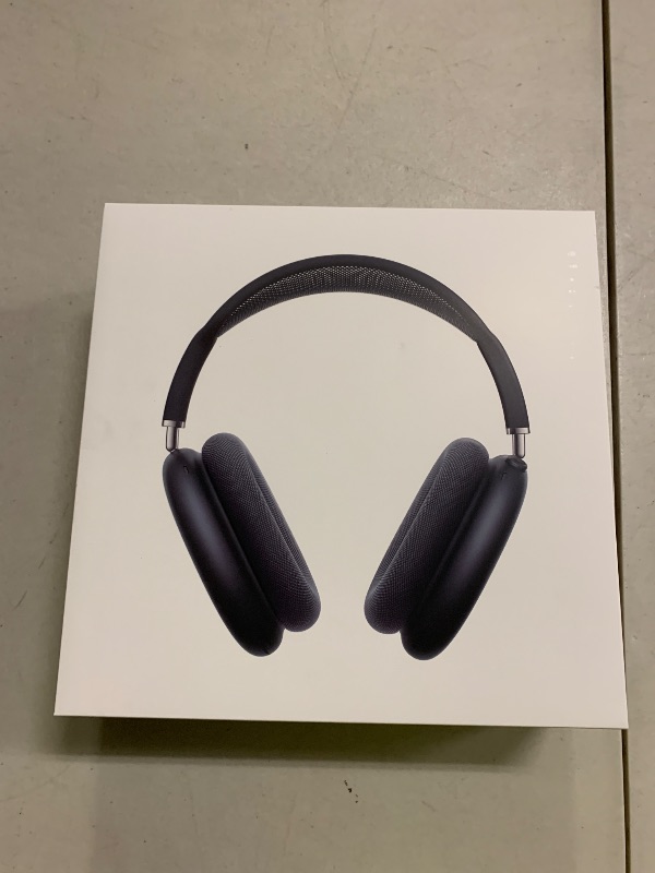 Photo 1 of Apple AirPods Max Wireless Over-Ear Headphones, Pro-Level Active Noise Cancellation, Transparency Mode, Personalized Spatial Audio, USB-C Charging, Bluetooth Headphones for iPhone - Midnight