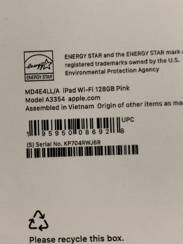 Photo 1 of Apple iPad 11-inch: A16 chip, 11-inch Model, Liquid Retina Display, 128GB, Wi-Fi 6, 12MP Front/12MP Back Camera, Touch ID, All-Day Battery Life — Pink