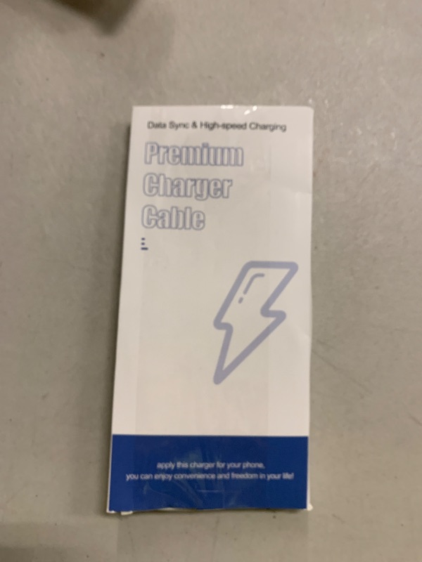 Photo 1 of 2Pack 10ft iPhone Fast Charger Cable, [Apple MFi Certified] Long USB C to Lightning Cable 10 Foot, High Fast 10 Feet Apple Charging Cord for Apple iPhone 14/14 Pro Max/13 Mini/12/11/XS/XR/8/7Plus,iPad
