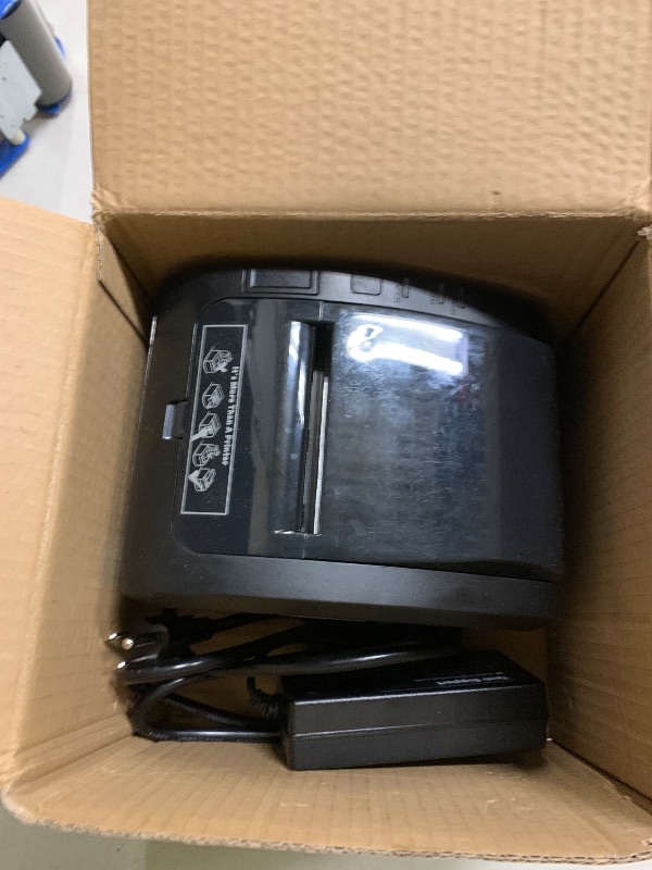 Photo 1 of MUNBYN Bluetooth Thermal Receipt Printer P047, 80mm POS Printer, Thermal Printer with USB Serial Ethernet, Bluetooth, Support Android Windows PC (Do Not Support iOS Paypal Doordash Grubhub Vagaro)