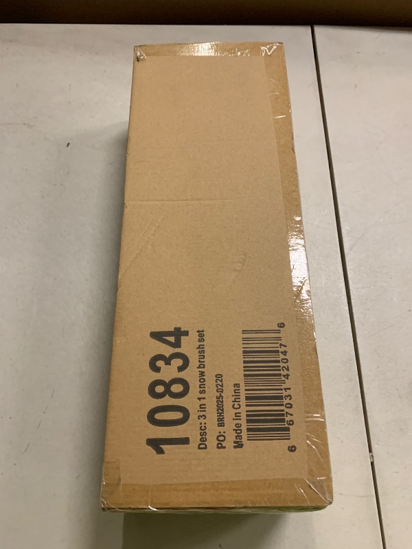 Photo 1 of ?Snow MOOver 39" Extendable Snow Brush with Squeegee & Ice Scraper | Foam Grip | Auto Snow Brush | Auto Ice Scraper | Car Truck SUV