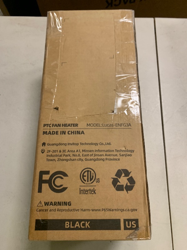 Photo 1 of 3rd-Gen AEOCKY Space Heater with AI Thermostat, 1500W PTC Electric Heaters for Indoor Use With Remote, 70° Oscillation, Utmost Silence, Safe Portable for Office, Bedroom, Room, Home