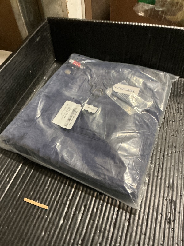 Photo 1 of BOCOMAL FR Pants for Men Cargo Flame Resistant Pants(2112&CAT2) 100% C 7.5oz Utility Fire Resistant Pants Navy