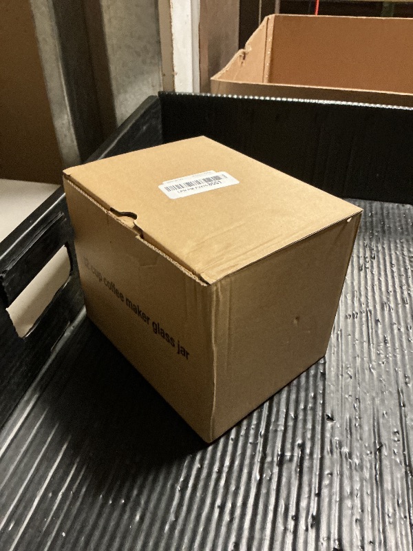 Photo 1 of 12-Cup Glass Coffee Carafe Replacement Pot Compatible with Mr Coffee, Black & Decker and 12 Cup Carafe Black with Close Handle, Replacement for PLD12, PLD12-RB, PLD12-NP