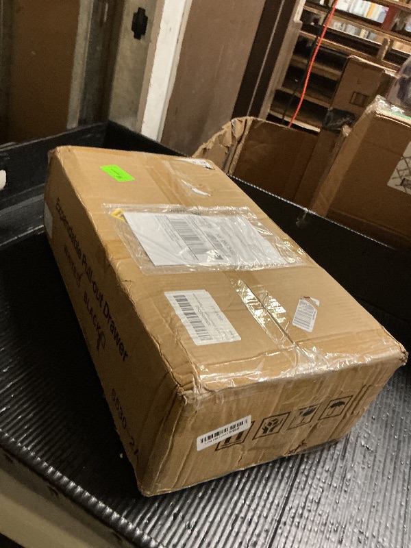 Photo 1 of Pull out Cabinet Organizer, 2-pack, Expandable(12"-20") Heavy Duty Slide out Drawers Fixed with Adhesive Nano Film for Pots, Roll out Shelf Storage for Kitchen Base Cabinet Organization(3 Rails)