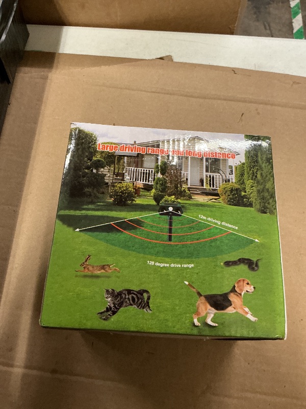 Photo 1 of 2026 Solar Sonic Racoon Fortress Pro Outdoor Cat Repellent, Ultrasonic Animal Repeller Squirrel Rabbit Deterrent with Motion Sensor to Scare Dog Skunk Coyote Out of Garden Yard Farm(2Pack)