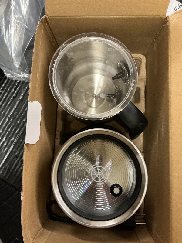 Photo 1 of Milk Frother and Steamer, Large Capacity Detachable Electric Milk Frother, Automatic Warm and Cold Foam Maker, Hot Chocolate Maker, BPA Free
