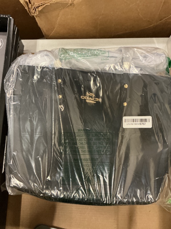 Photo 1 of COACH Town Tote, Black