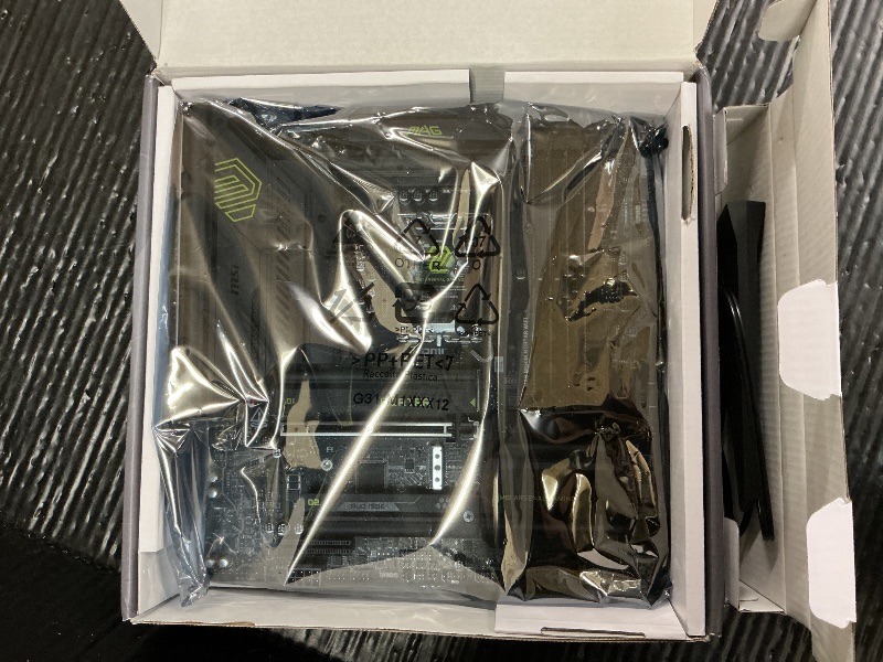 Photo 1 of MSI MAG B860M Mortar WiFi Motherboard, mATX - Supports Intel Core Ultra Processors (Series 2), LGA 1851 - DDR5 Memory Boost 9200+ MT/s OC, 1 x PCIe 5.0 x16, 1 x M.2 Gen5, 5G LAN, Wi-Fi 7