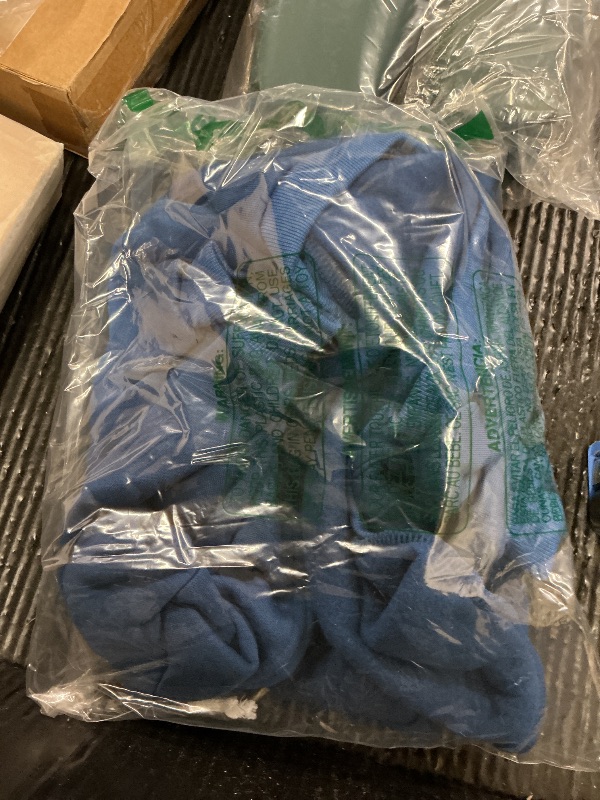 Photo 1 of KOOLTAIL Dog Hoodie for Large Medium Small Dogs,Soft and Warm Pet Sweater with Leash Hole and Pocket Boy Girl,Puppy Fall Winter Jacket Clothes,French Pitbull Cold Weather Coat Sweatshirt,Blue XXL