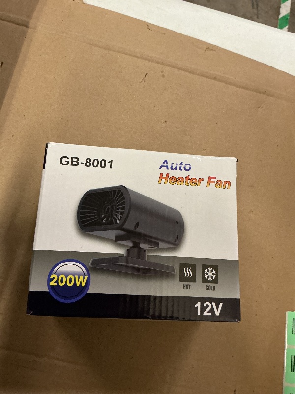 Photo 1 of 2026 New Portable Car Heaters for Vehicle for Winter, 12v Car Heater That Plugs Into Cigarette Lighter, 200w Cigarette Lighter Heater for Car Defroster and Defogger