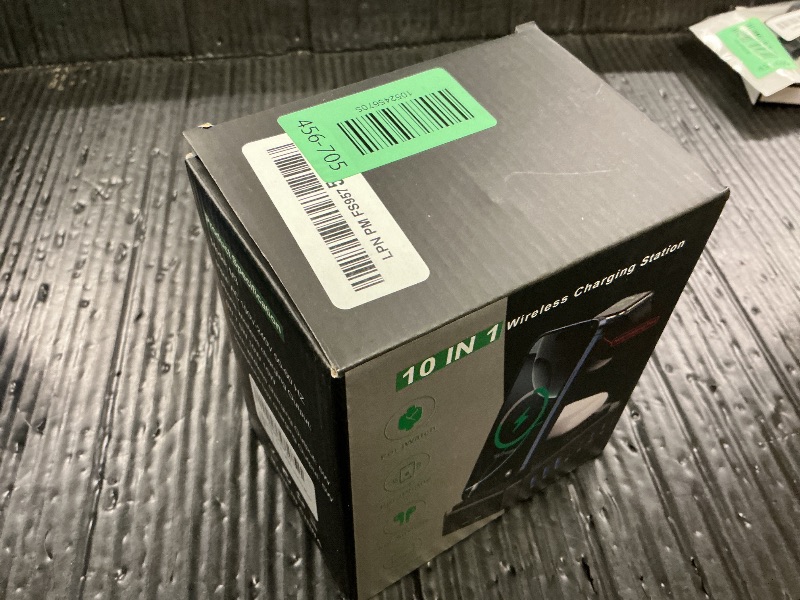 Photo 1 of 300W Charging Station for Multiple Devices Apple,10 in 1 Wireless Charger for iPhone,GaN III USB C 65W PD Fast Charging Stand Dock for MacBook,iWatch&Airpods (Wireless Charging Only for Apple)