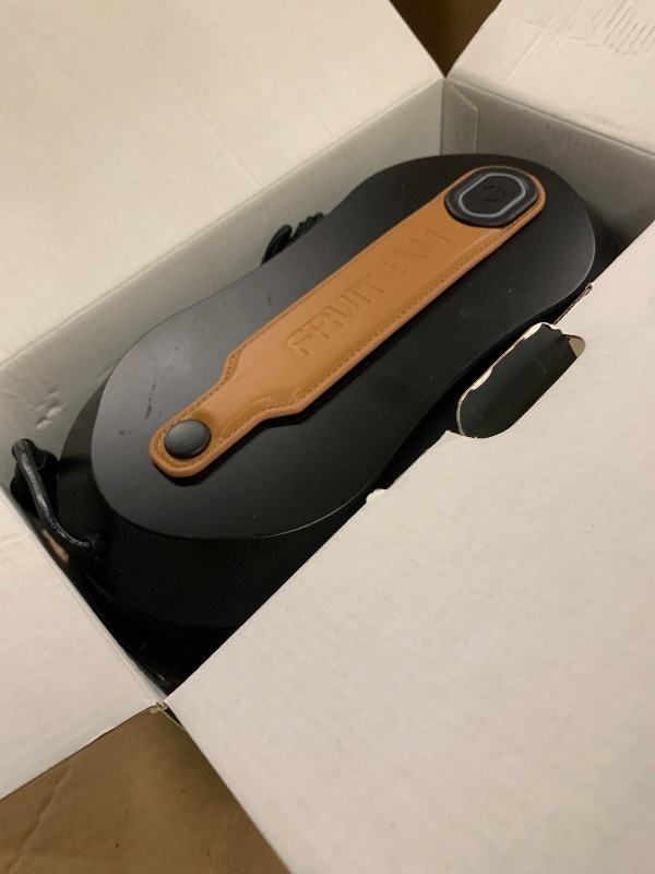 Photo 1 of FRUITEAM Window Cleaning Robot with Dual Water Spray, APP and Remote Control, Automatic Window Cleaner with Leather Belt for Frame Glass, Triple Safety System, Smart Path Detection