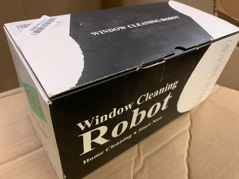 Photo 1 of FRUITEAM Window Cleaning Robot with Dual Water Spray, APP and Remote Control, Automatic Window Cleaner with Leather Belt for Frame Glass, Triple Safety System, Smart Path Detection