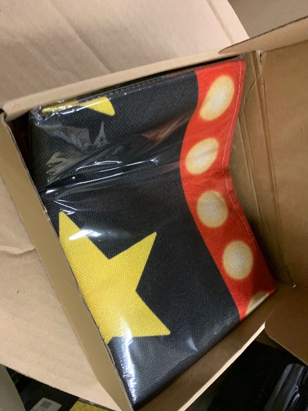 Photo 1 of 2 Pcs 13 x 72 Inch Movie Night Table Runner with Gold Star Design - Movie Night Black Carpet Decoration for Birthday Party Supplies ?Black?