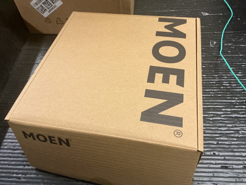 Photo 1 of Moen Flo Smart Water Monitor and Automatic Shutoff Sensor, Wi-Fi Connected Water Leak Detector for 1-1/4-Inch Diameter Pipe, 900-002