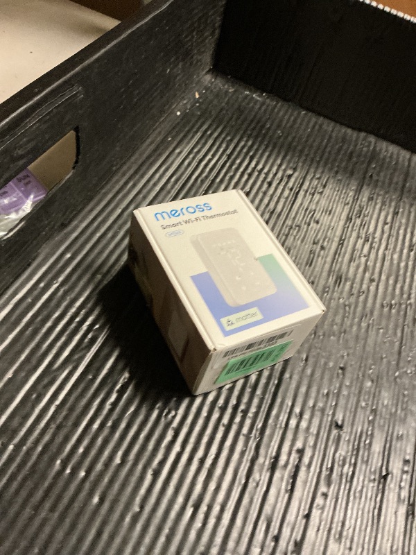 Photo 1 of meross Matter Smart Thermostat for Electric Baseboard Heater, Works with Alexa, HomeKit, Google, SmartThings, Programmable WiFi Thermostat for House, Energy Saving, App & Voice Control for Smart Home