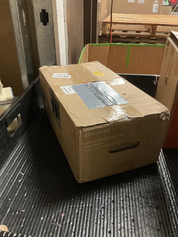 Photo 1 of Samsung 9500S Rear Speaker Kit - Wireless Dolby Atmos/DTS: X (SWA-9500S, 2021 Model), Black