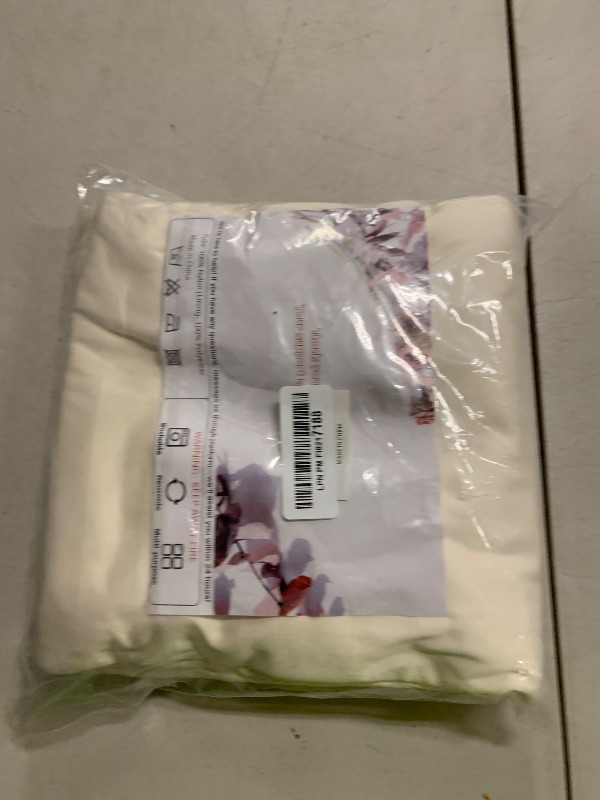 Photo 1 of 10x10ft Wrinkle Free Ivory Backdrop Curtain for Parties Soft Fabric Drapes Wedding Ivory Curtain Backdrop for Birthday Party Decorations Background for Photography 5x10ft,2 Panels