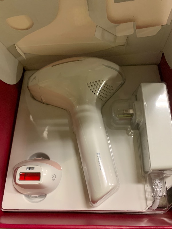 Photo 1 of Philips Lumea 8000 Series IPL Hair Removal Device, Personal Permanent at Home Laser Hair Reduction, for Women & Men, SenseIQ Technology, 2 Attachments for Body & Face, BRI932/03