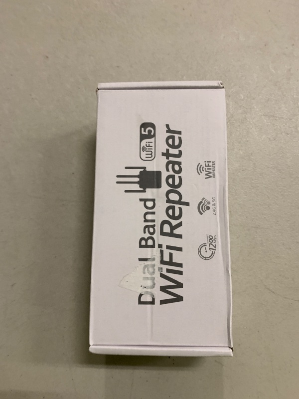 Photo 1 of 12880 Sq.Ft Range WiFi Extender Signal Booster Dual Band 5GHz/2.4GHz, 105-Device Compatibility, Simple Installation, WiFi Extender