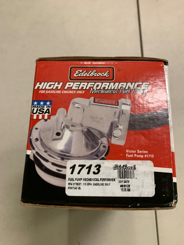 Photo 1 of Edelbrock 1713 Performer Series Fuel Pump