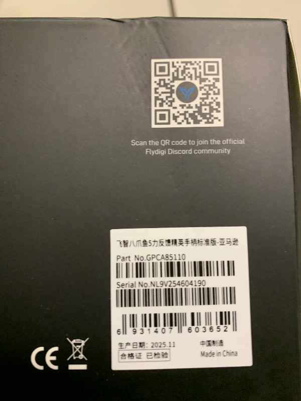 Photo 1 of FLYDIGI Apex 5 PC Controller, Forceflex Joystick 2.0, ForceAdapt Triggers, 3ms Ultra-Low Latency, RGB Light Bar, Full-Color LCD Display,1500mAh Battery PC/NS/Android/TV