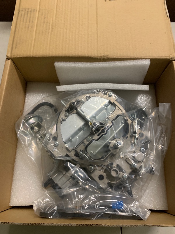 Photo 1 of Ladison New 4 Barrel Carburetor for 1904R 1906R Rochester Quadrajet 4MV Carb compatible Chevy 1980-1989 305-350c.i Engine 750 CFM Vacuum Secondary Electric Choke with Gaskets Jets Plugs