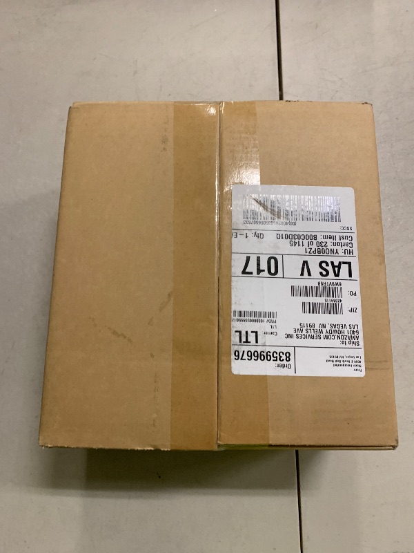 Photo 1 of Moen Flo Smart Water Monitor and Automatic Shutoff Sensor, Wi-Fi Water Leak Detector for 3/4-Inch Diameter Pipe, 900-001