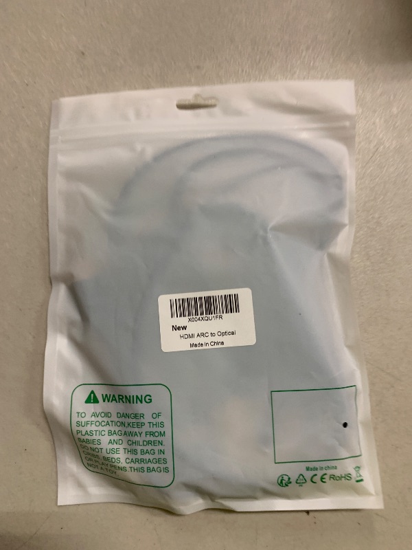 Photo 1 of 192KHz HDMI ARC to Optical Audio Converter[Only Work for HDTV A RC Interface] 6ft-ARC to Optical Audio Extractor Adapter-for HDTV to O ptical Soundbar-[No CEC]