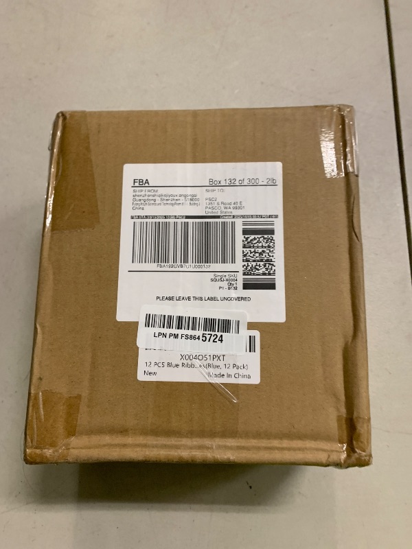 Photo 1 of 12 PCS Blue Ribbed Plastic Wine Glasses 13.5 OZ Ribbed Wine Glasses Detachable Wine Glass Elegant Fluted Glassware Vintage Style for Wedding Anniversary Birthday Dinner Parties(Blue, 12 Pack)